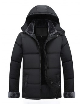 layer Thick Zipper Down Jacket